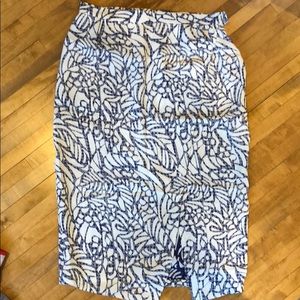 New without tags 100% silk Maiyet faux wrap skirt